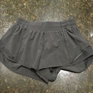 A cute pair of Lululemon black shorts